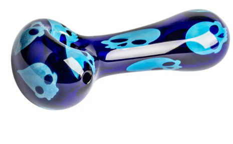 Red Eye Glass Hand Pipe 6