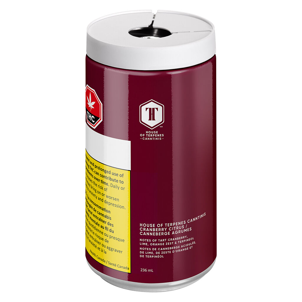 Canntinis - Cranberry Citrus Sparkling Water
