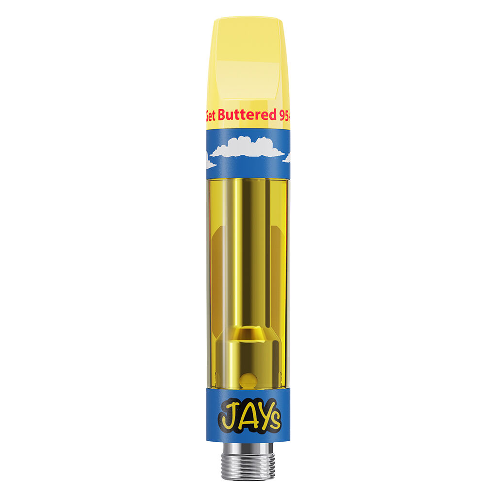 High Potency 95+ 510 Thread Cartridge Get Buttered