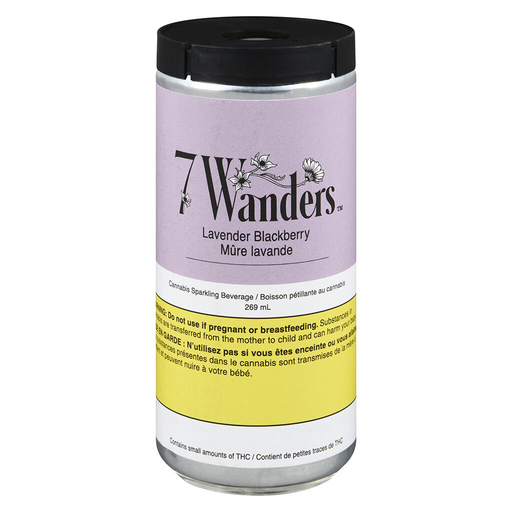 Lavender Blackberry CBD Cannabis Sparkling Beverage