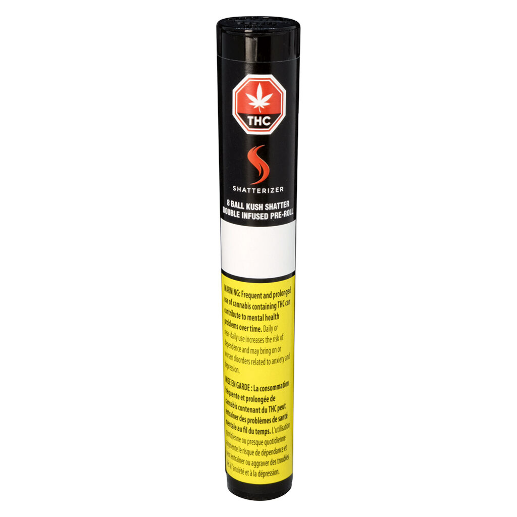 8 Ball Kush Shatter Double Infused Pre-roll
