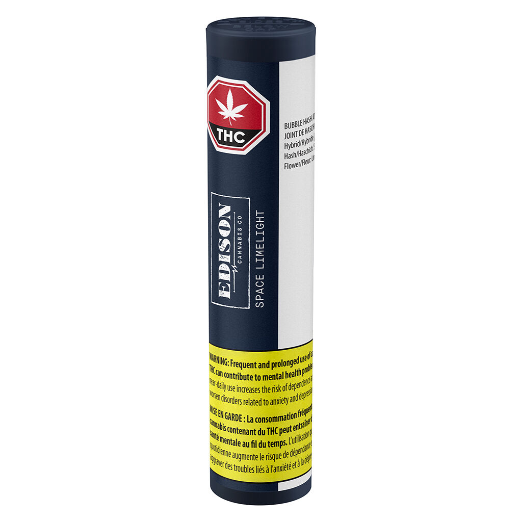 Space Limelight Bubble Hash Infused Pre-Roll
