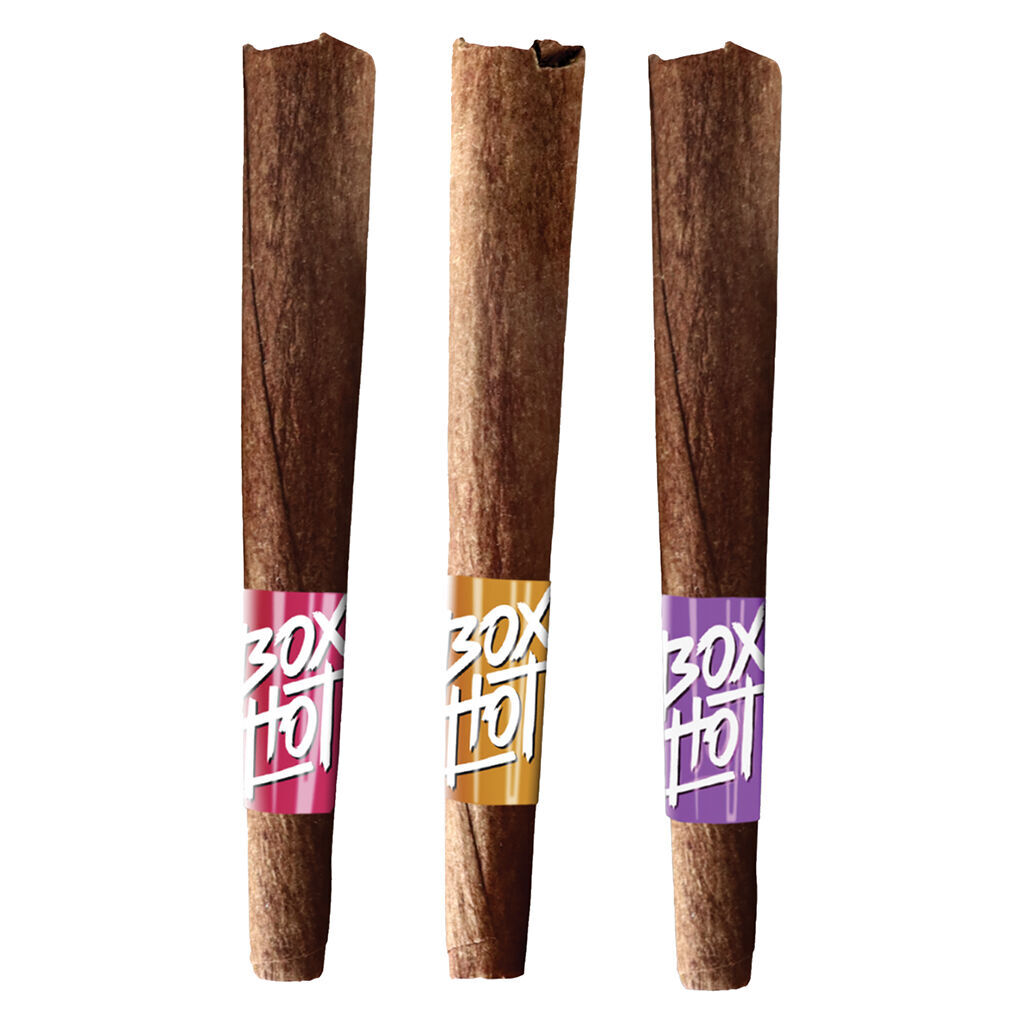 A Trifecta of Half Gram Blunt Smoking Power Infused Blunts