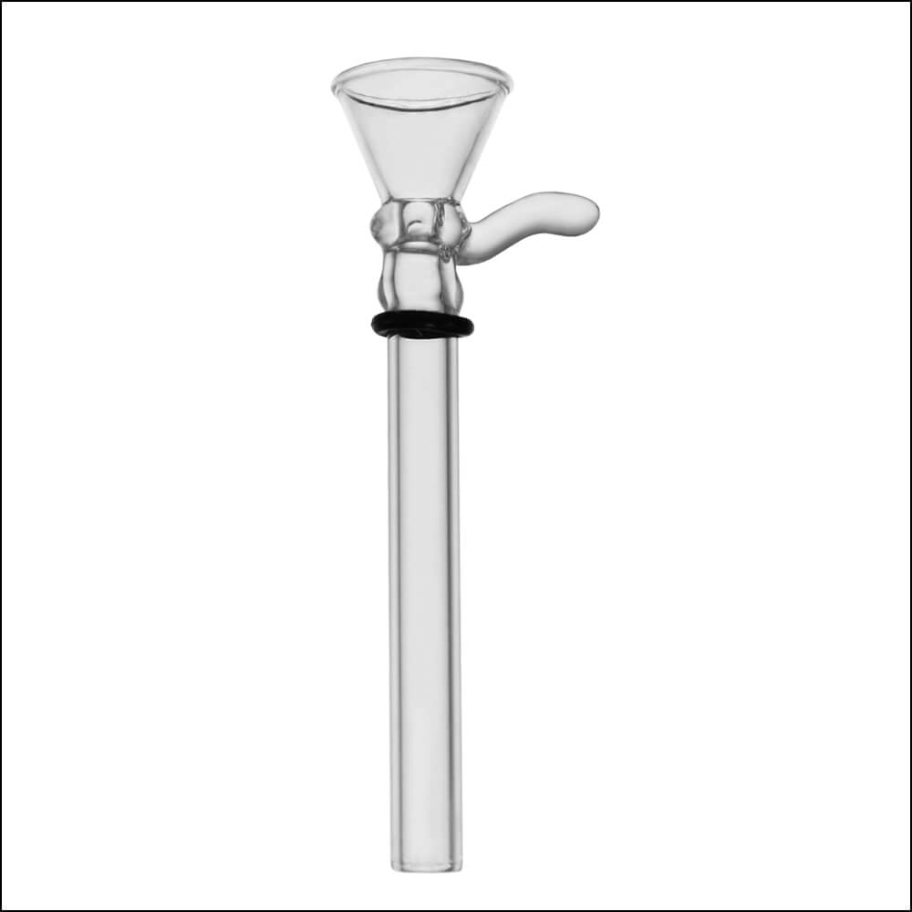 Inhalnation 4" Glass Stem w/Handle 2