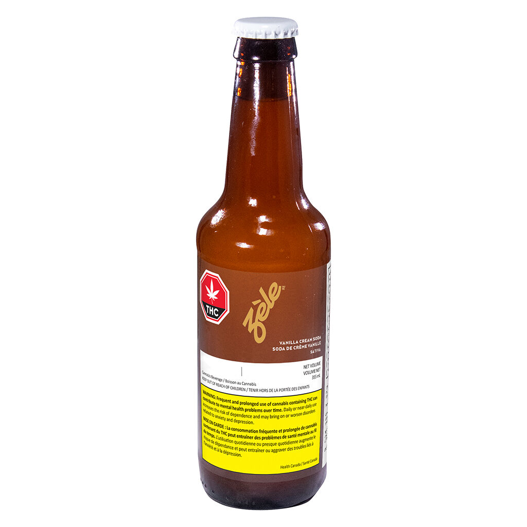 Vanilla Cream Sativa Craft Soda
