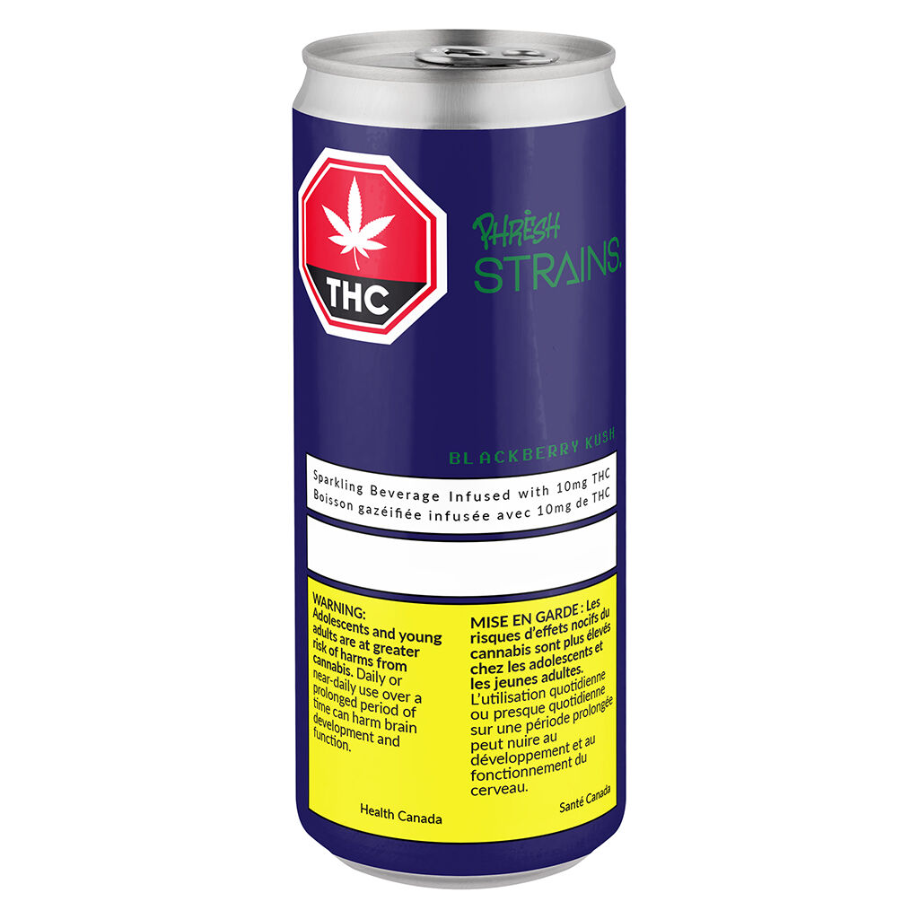 Blackberry Kush Sparkling Water
