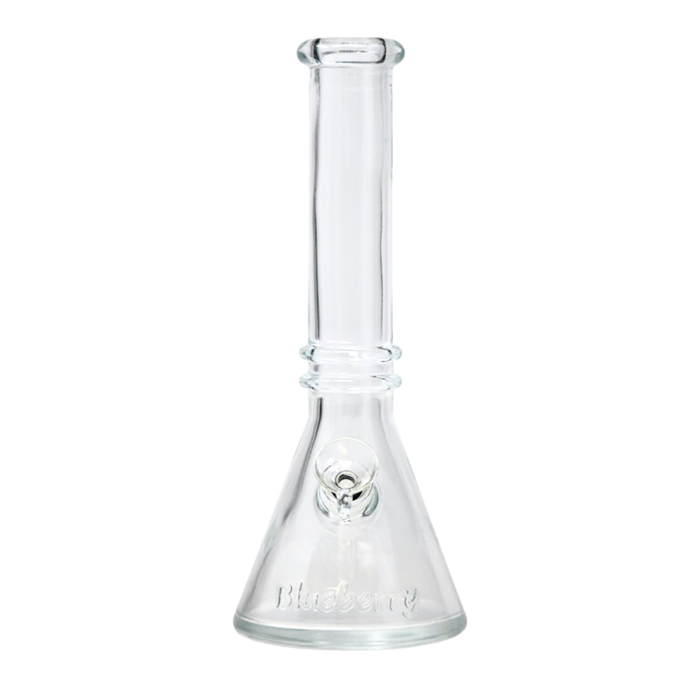 10" Blueberry Double Ring Beaker Bong 2