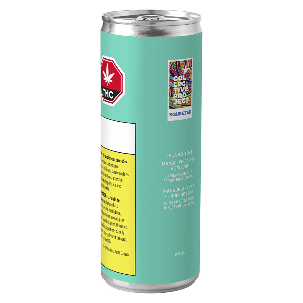 Island Time (Mango Pineapple & Coconut) Sparkling Juice 3