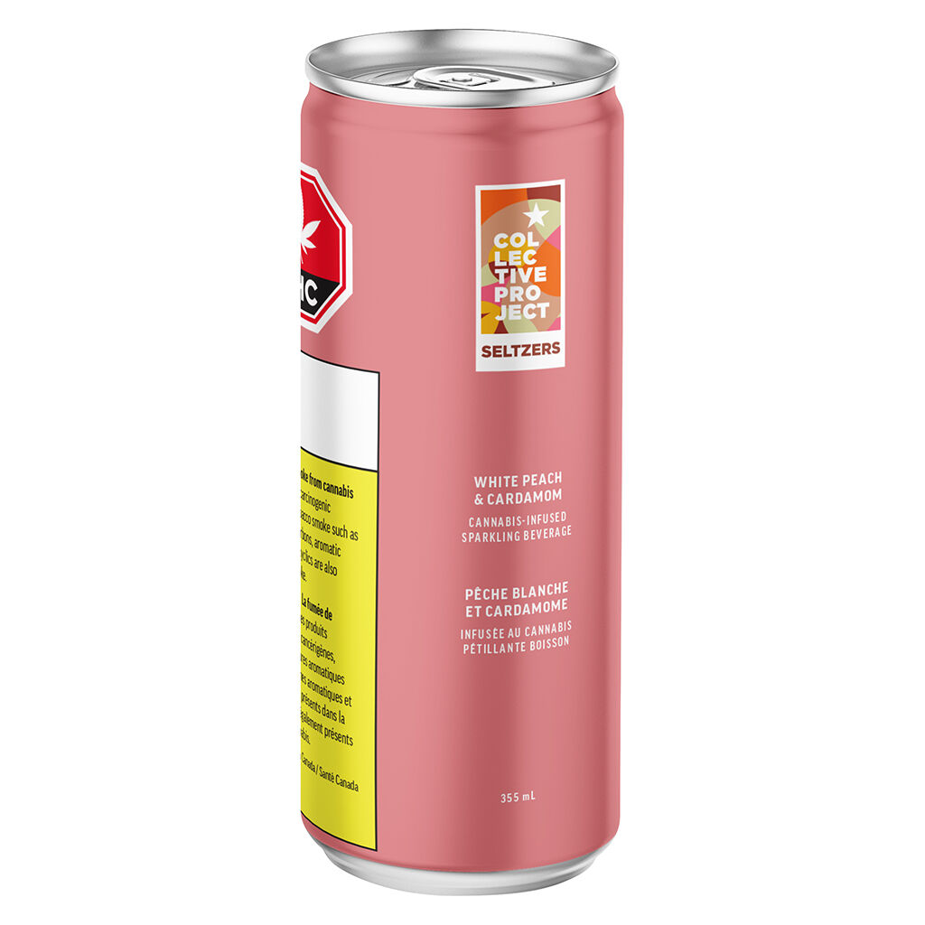 White Peach & Cardamom Sparkling Botanical Water
