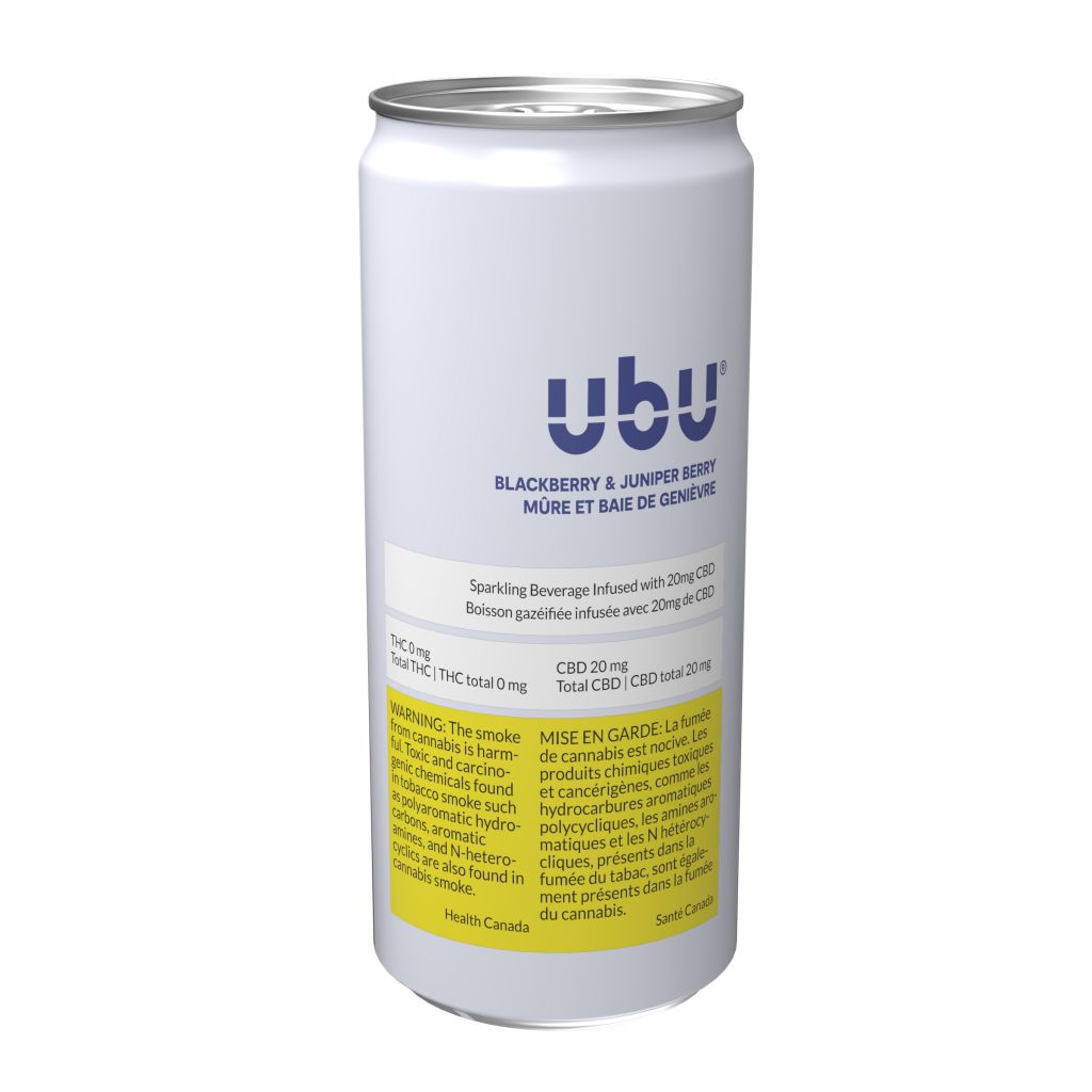 Blackberry and Juniper Berry Sparkling Beverage
