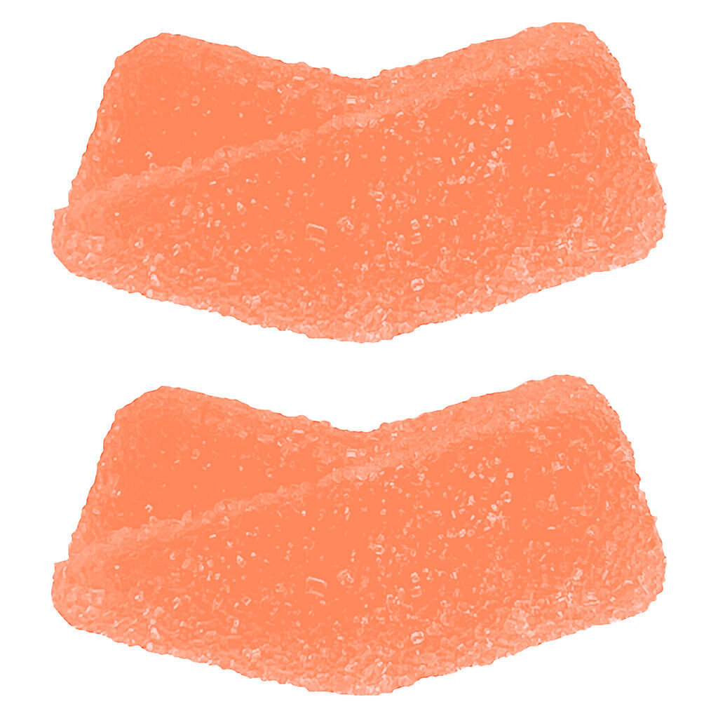 Peach 10 THC : 10 CBD Gummies
