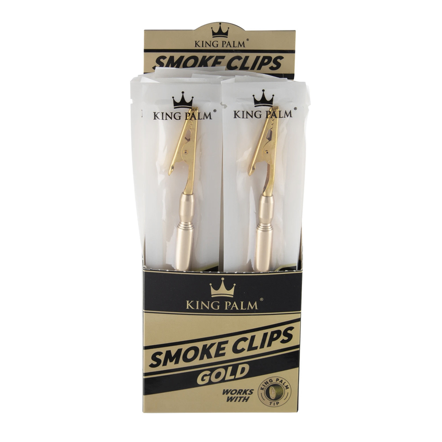 Black Smoke Clip Display by King Palm 2