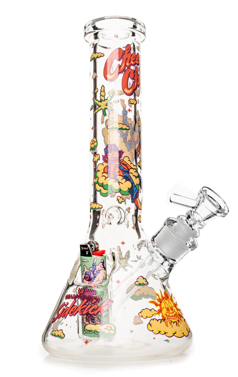 Glass Beaker Bong My Homies Sidekick 12" 7mm