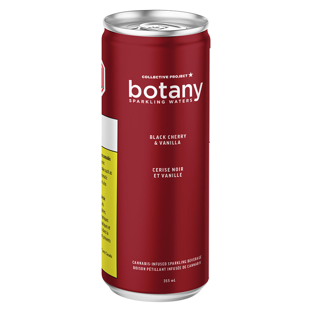 Black Cherry & Vanilla Sparkling Botanical Water