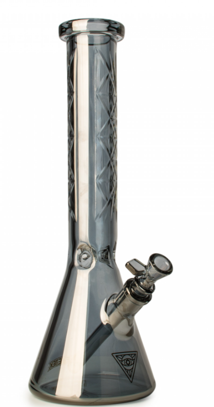 15" Traditions Series Beaker Tube W/Multi-Pointed Hobstar Details 2