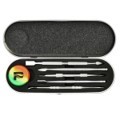 6-Piece Dab Tool Kit and Case by Pulsar – Rainbow Group 3