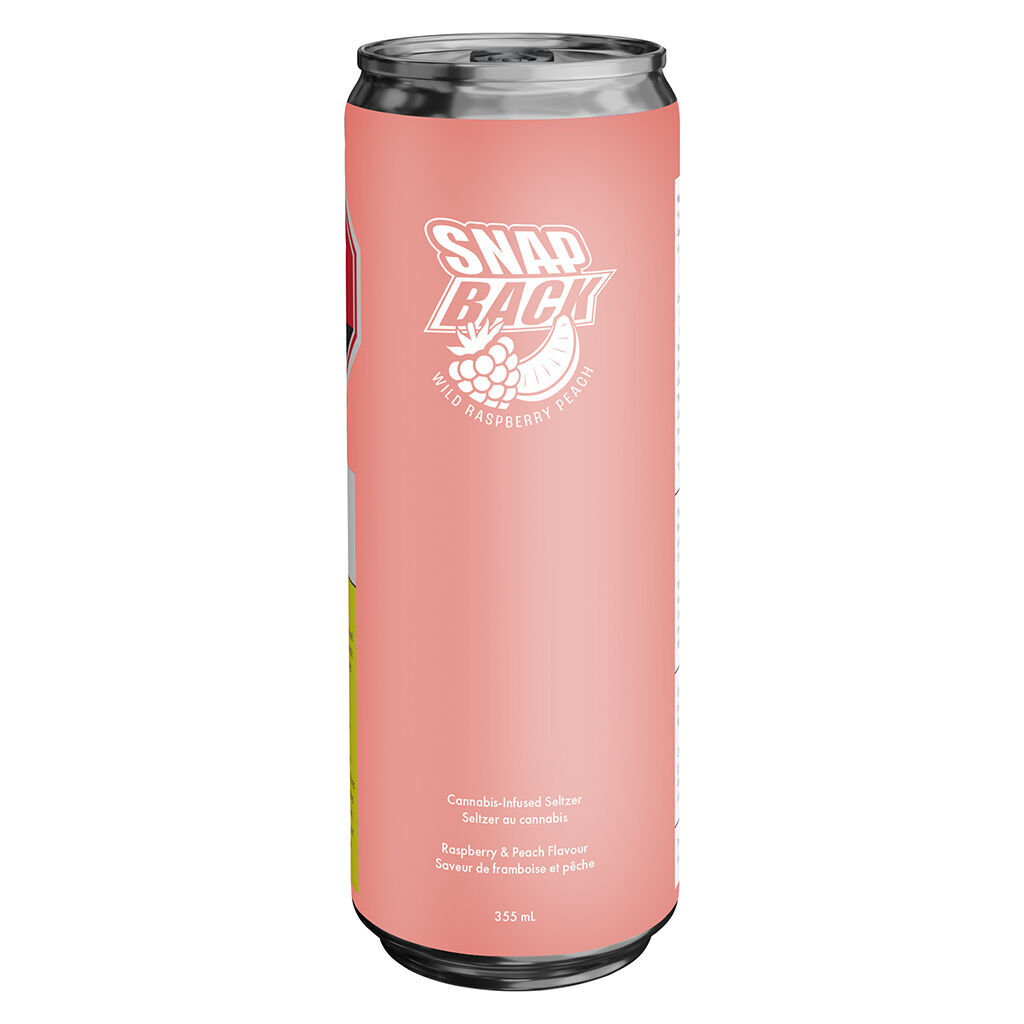 Wild Raspberry Peach Seltzer