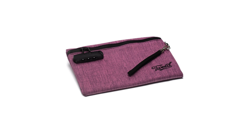 Tweed Smell Proof Pouch 2