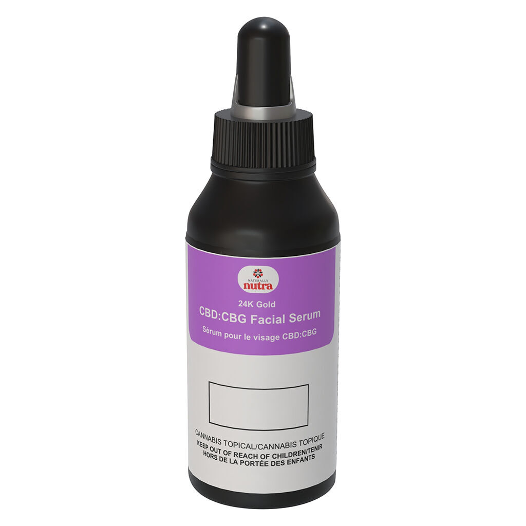 24k Gold CBD:cbg Facial Serum