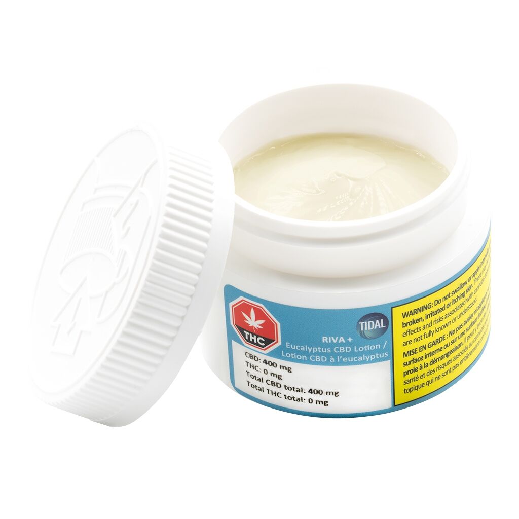 Riva+ Eucalyptus CBD Lotion