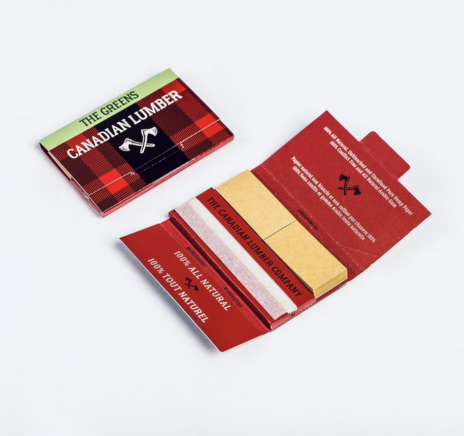 Canadian Lumber Rolling Papers and Cones 6