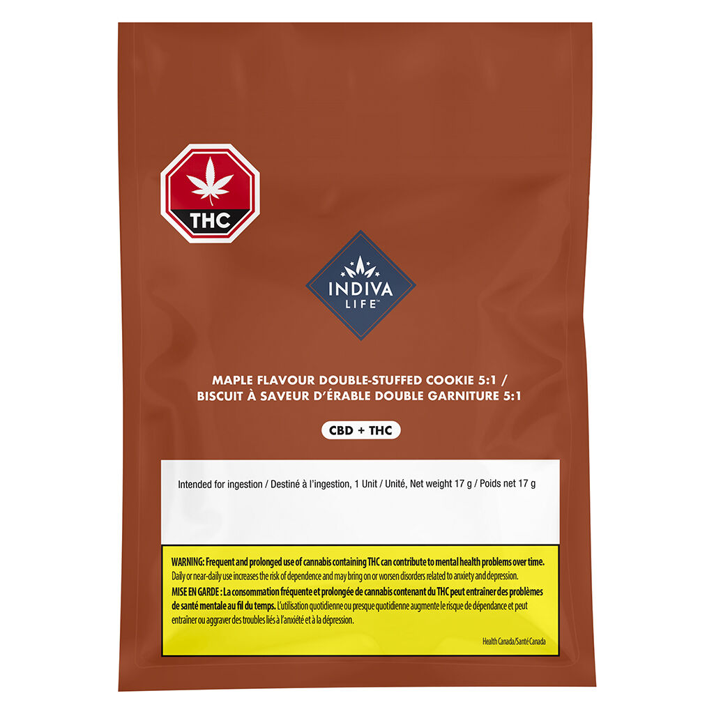 CBD/THC Maple Flavour Double Stuffed Cookie 5:1