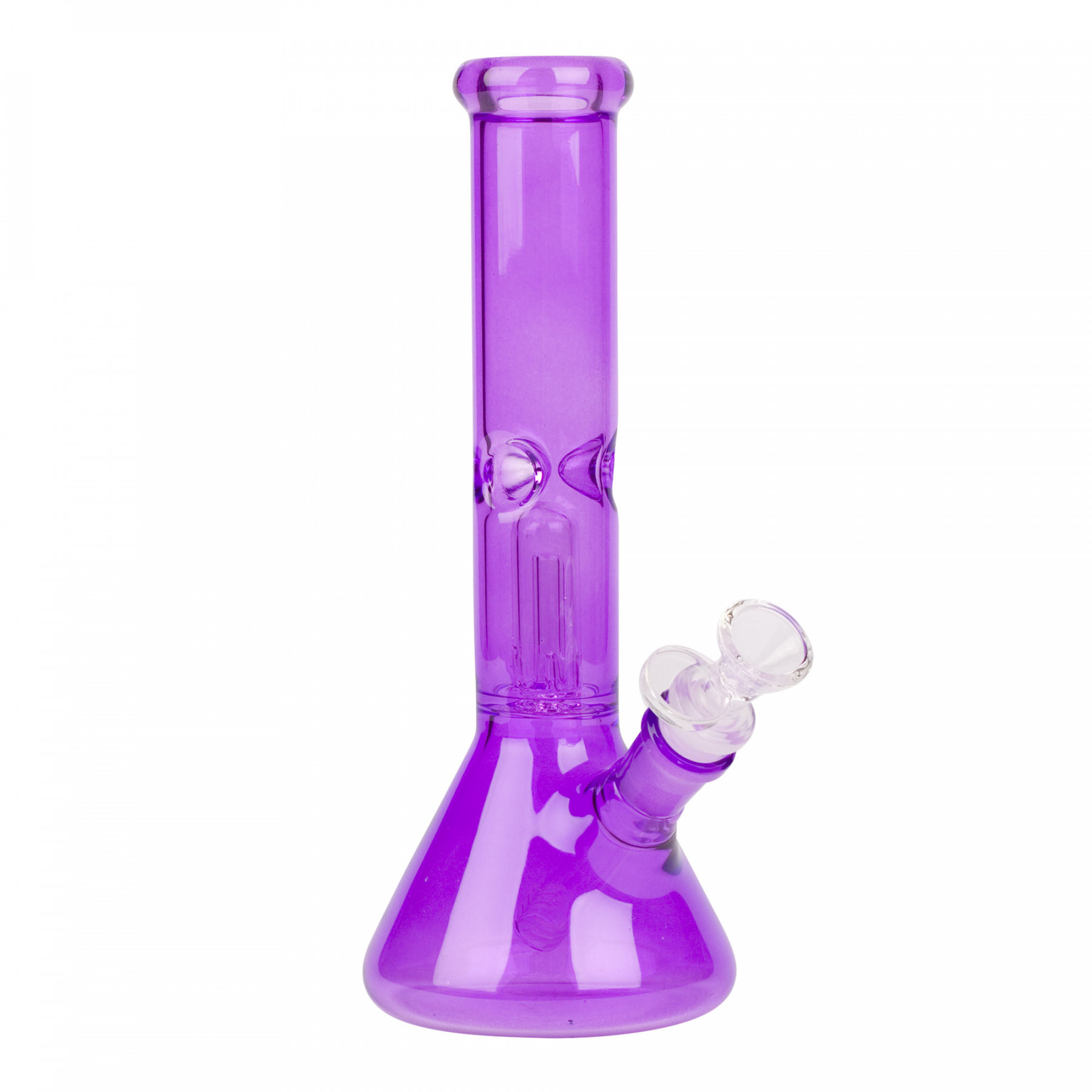 10" - Day Glow Beaker Tube W/Dome Perc 5