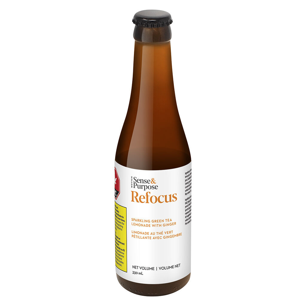 Refocus: Sparkling Green Tea Lemonade with Ginger