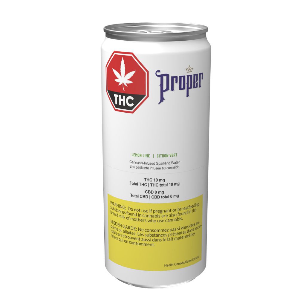 Lemon Lime Cannabis Infused Sparkling Water 3