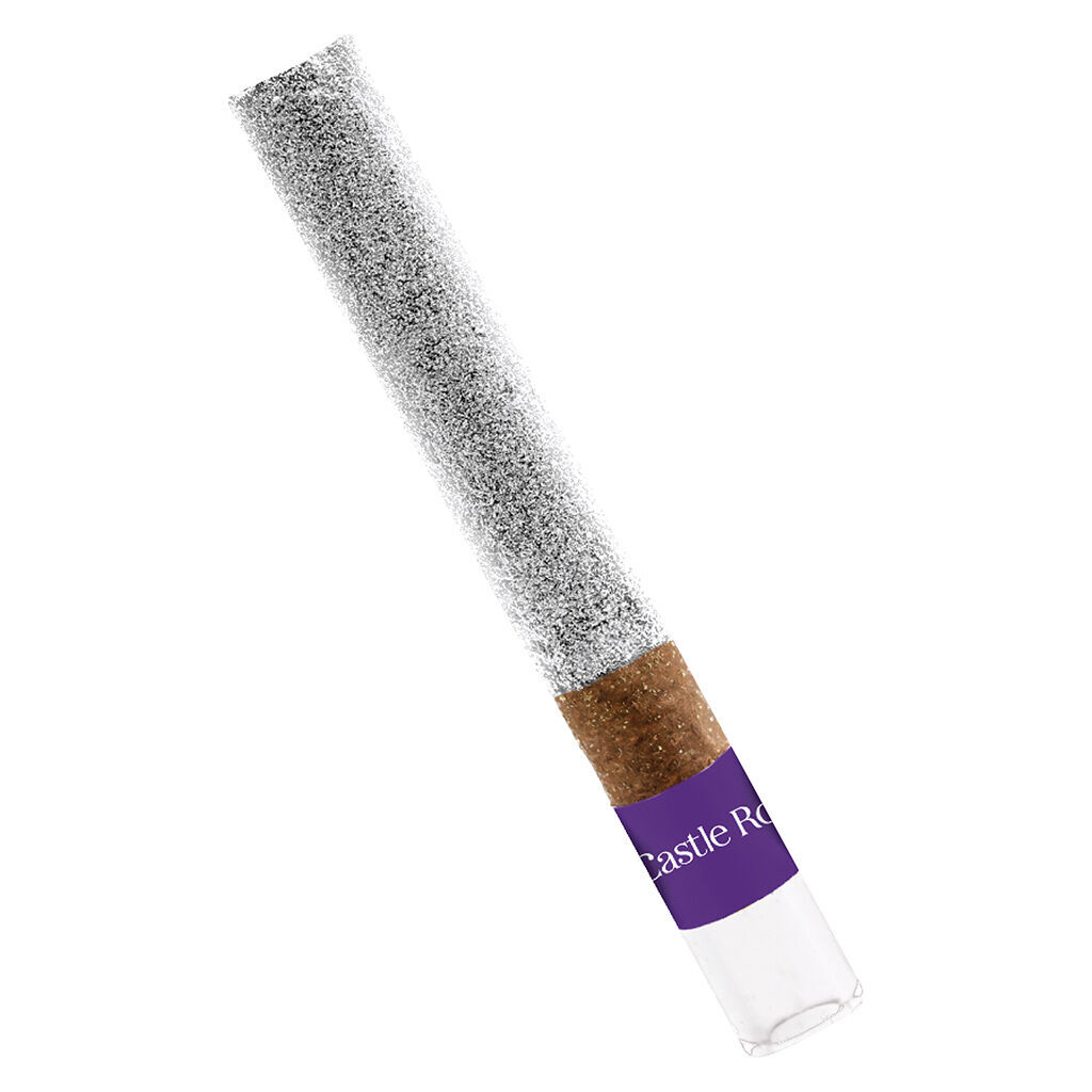 Glazed Apricot Live Resin and Diamond Infused Blunt