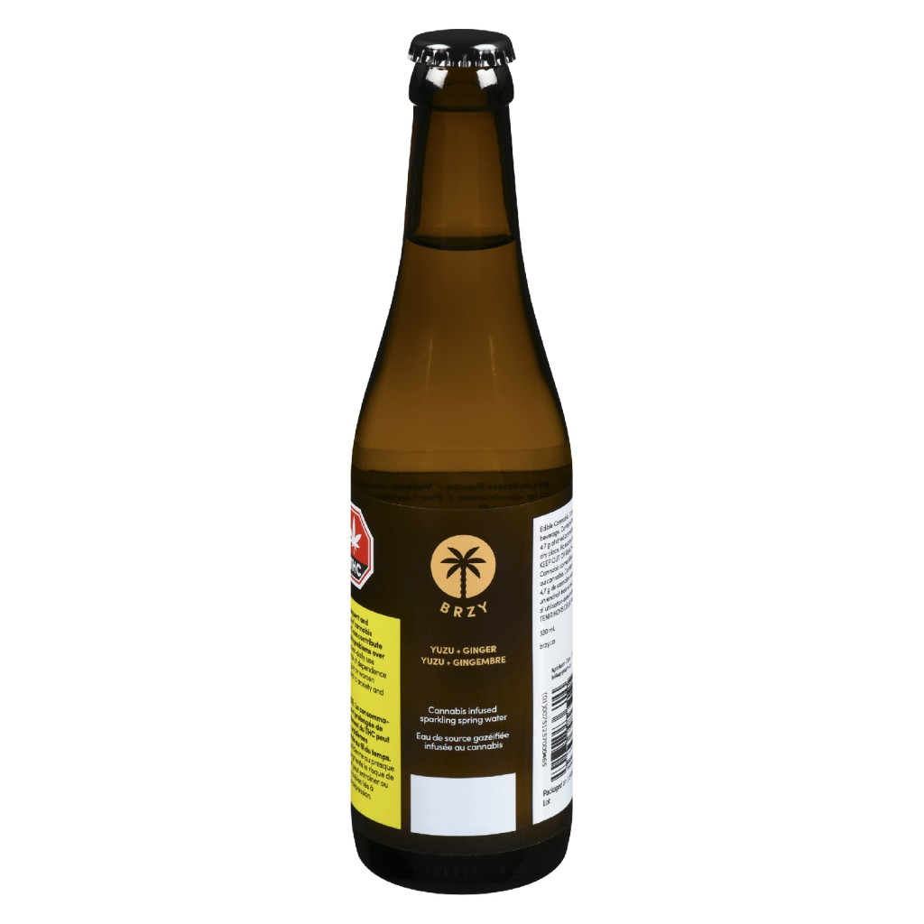 Yuzu + Ginger Sparkling Spring Water 2