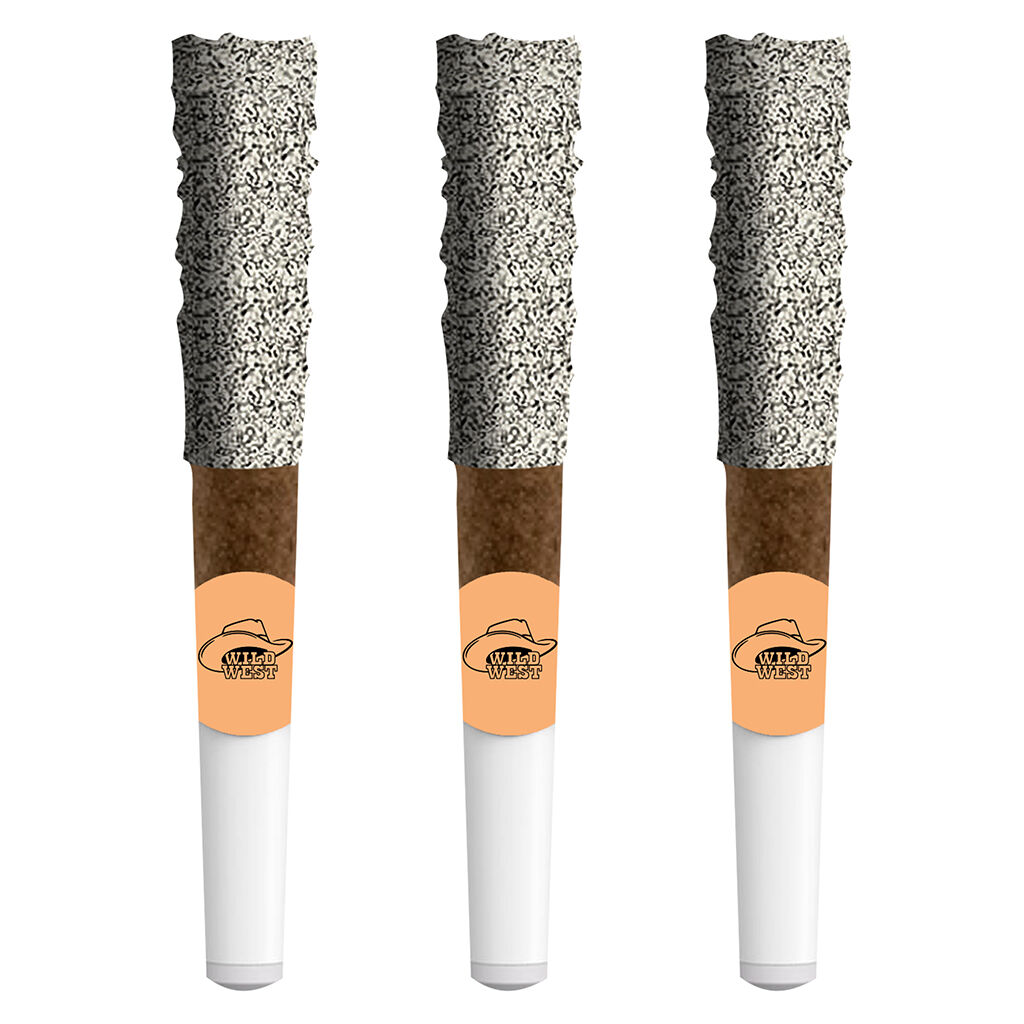 60+ Peach Pony Diamond Dipped Blunts