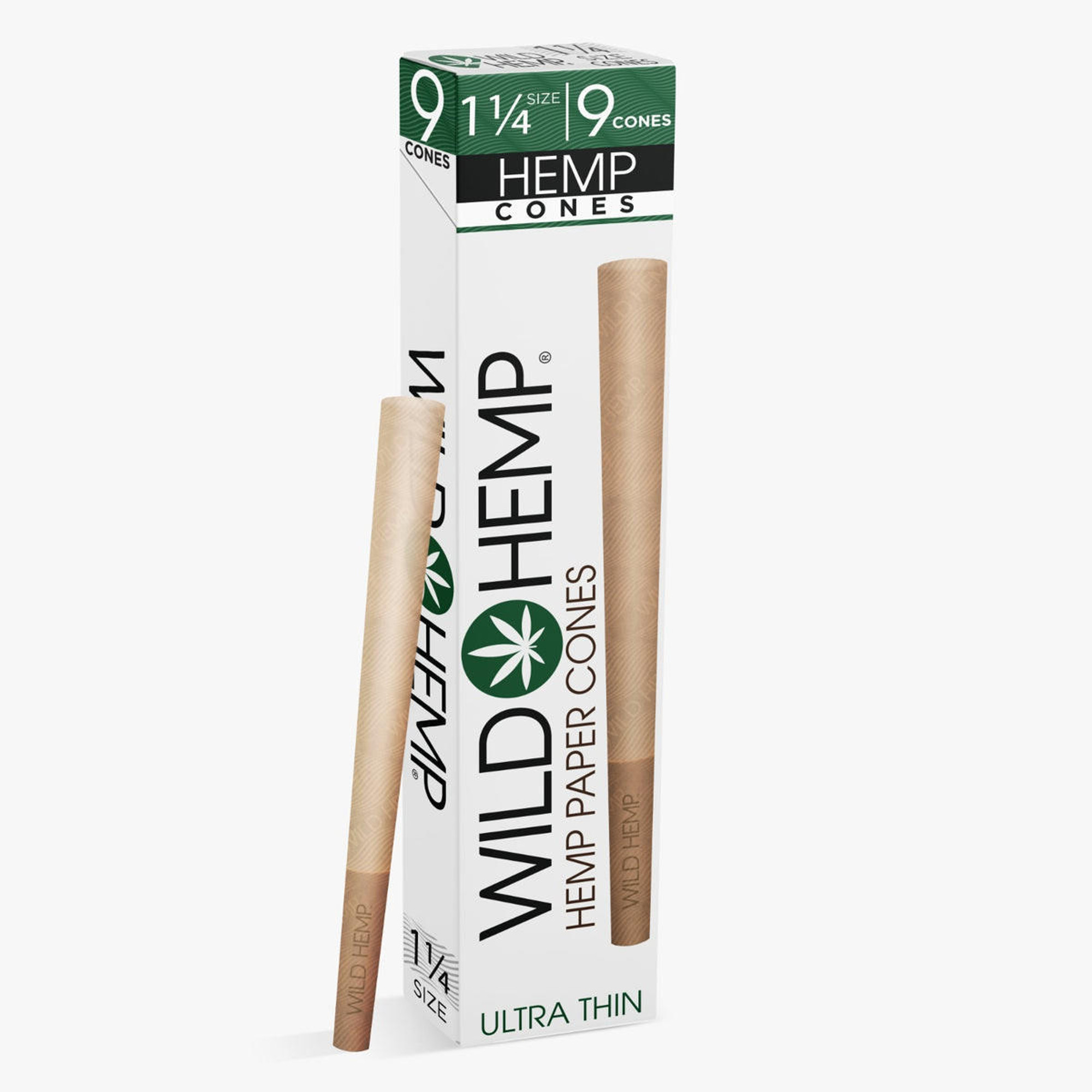 Wild Hemp 1 1/4 Hemp Pre-Rolled Cones