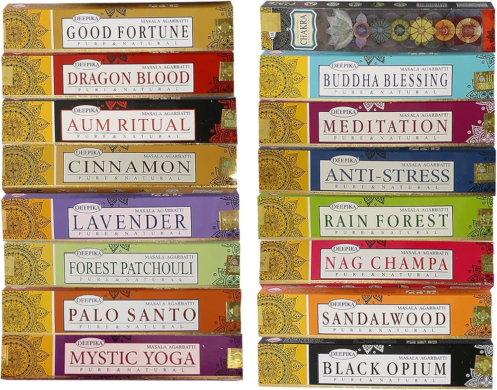 Deepika Mixed Incense Sticks 15pk