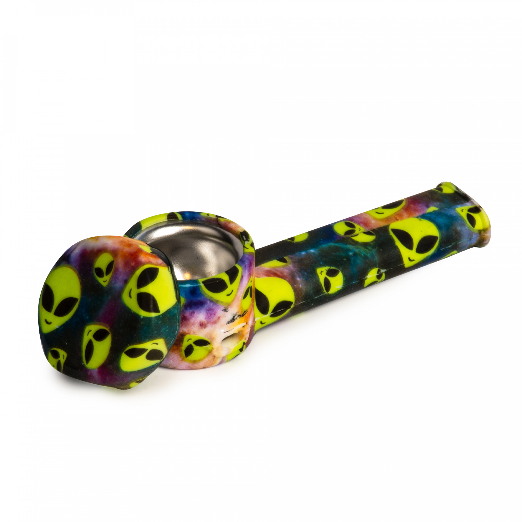 LIT Silicone Hand Pipe  W/Bowl Cover 3