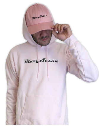 Blazy Susan Hoodie Pink