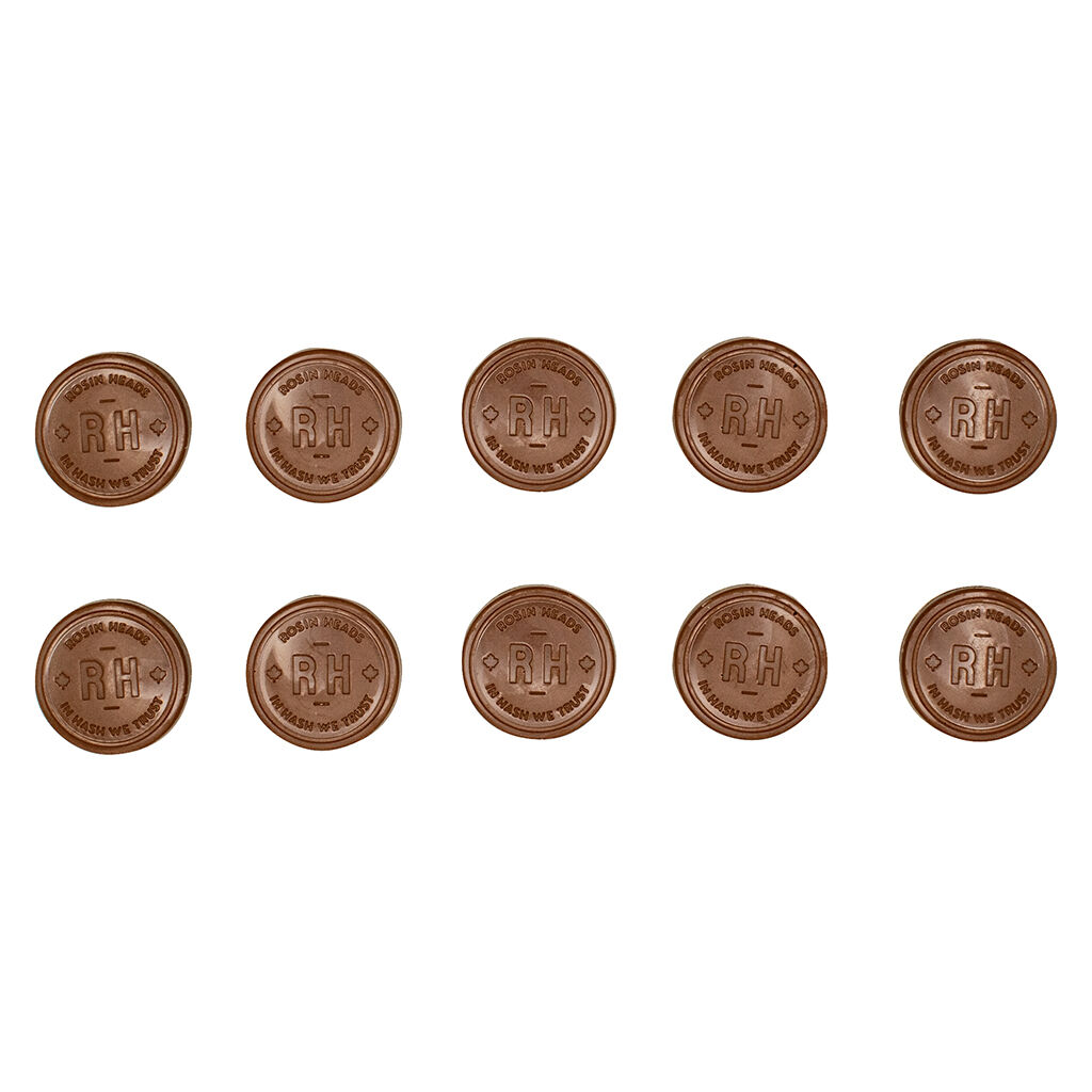 Milk Chocolate Hash Rosin Coin