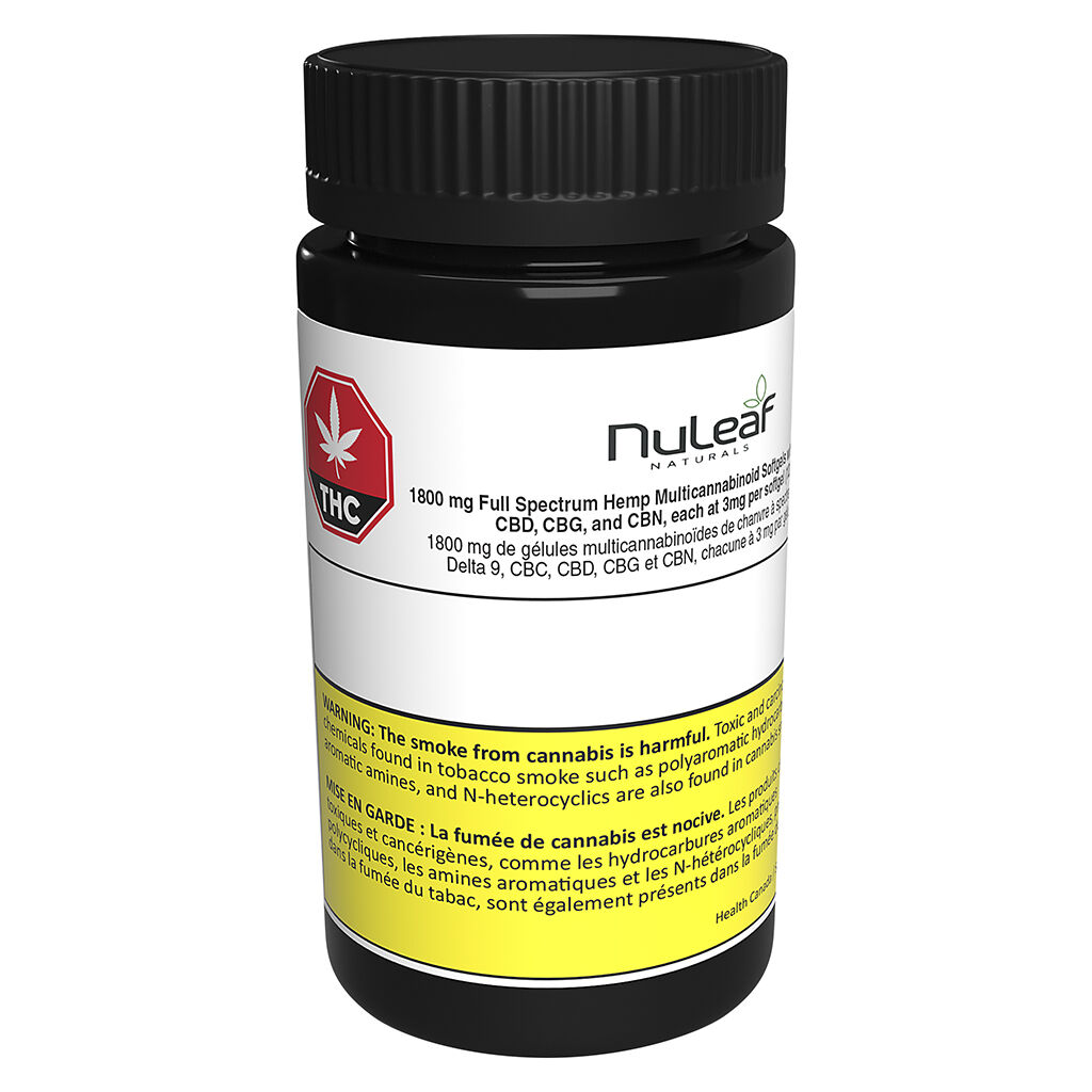 Full Spectrum Hemp Multicannabinoid Softgels