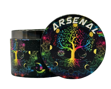 Arsenal Blaze Leaf 50mm 4-Pc Grinder