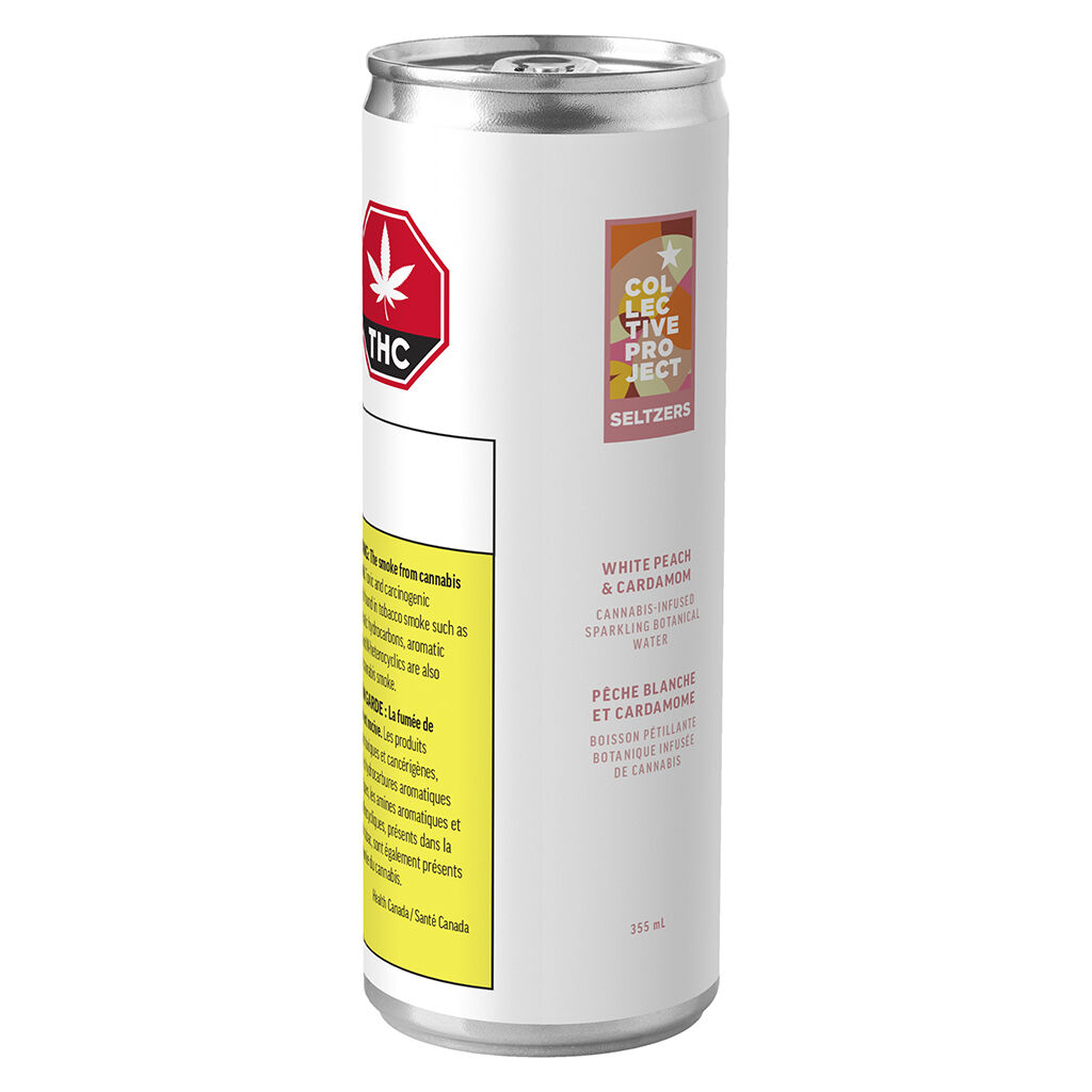 White Peach & Cardamom Sparkling Botanical Water