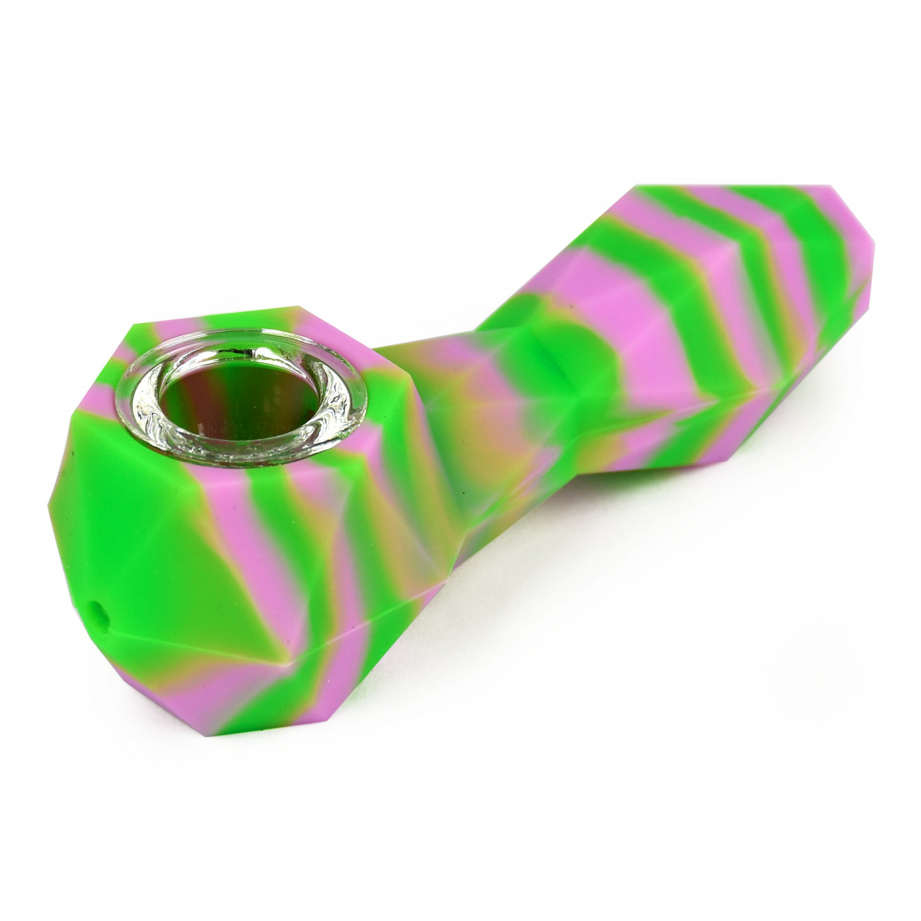 4.25" Faceted Hand Pipe 2