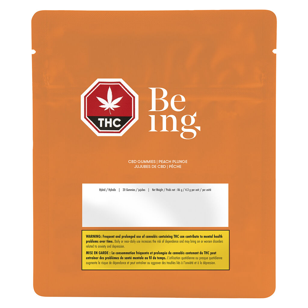 CBD Gummies Peach Plunge