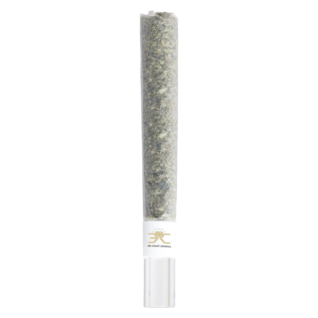 Black Cheese Rosin Donut Glass Tip Pre-Roll