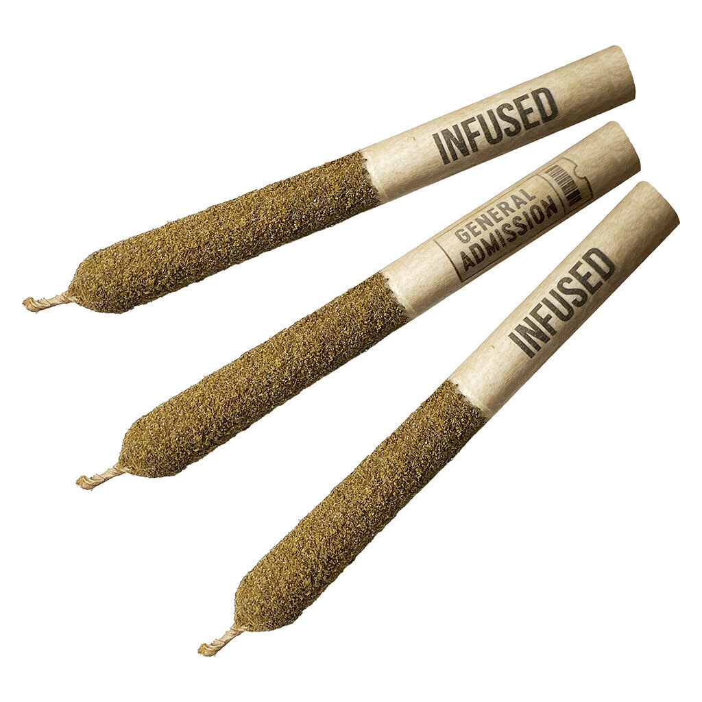 Blue Razz Distillate Infused Pre-roll