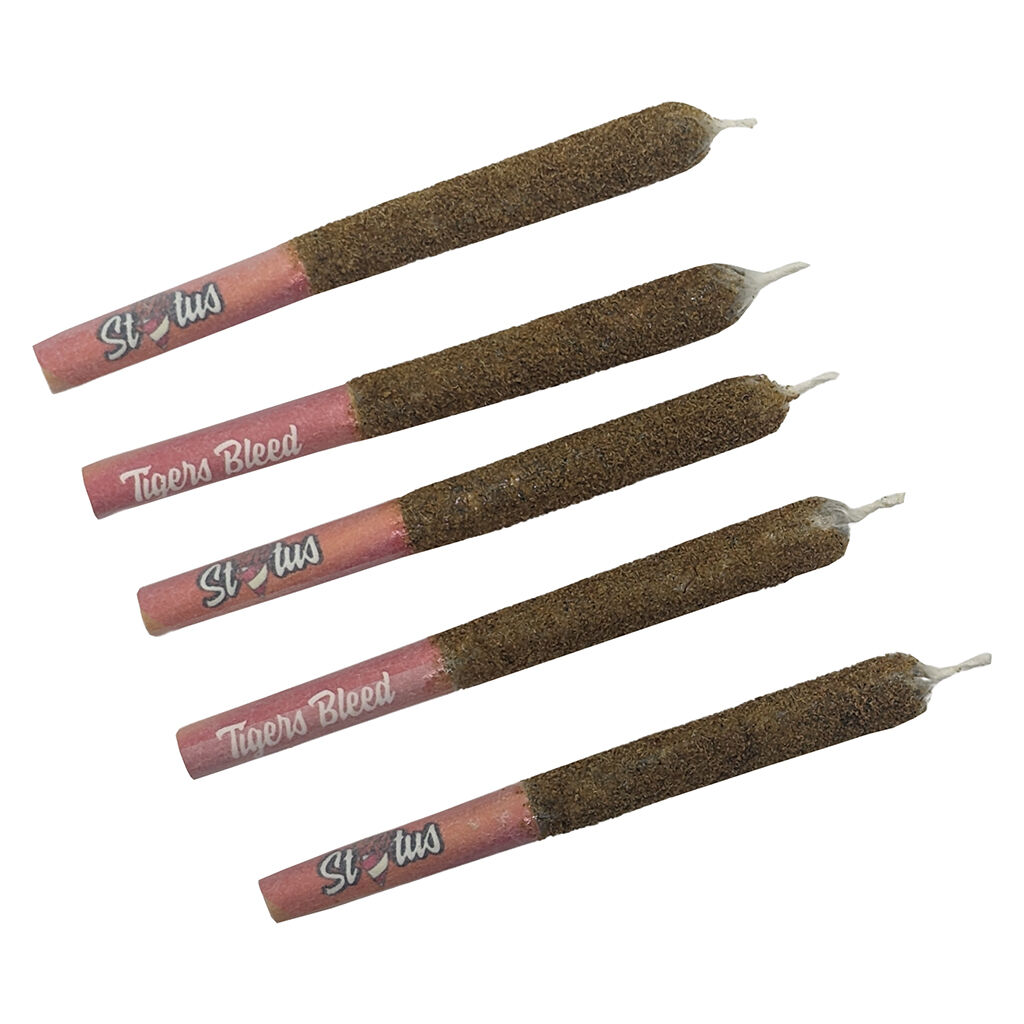 Tigers Bleed Liquid Diamond Infused Kief Coated Pre-Roll