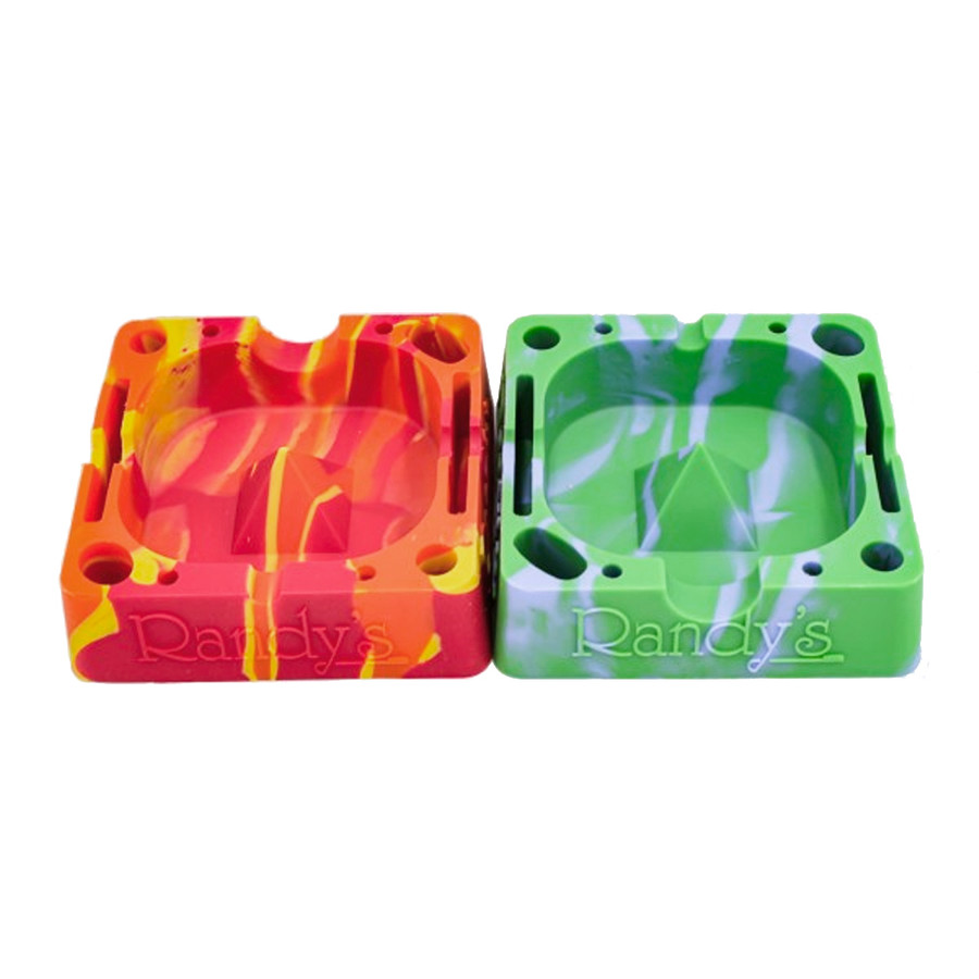 7" Square Silicone Ashtray Display by Randy's