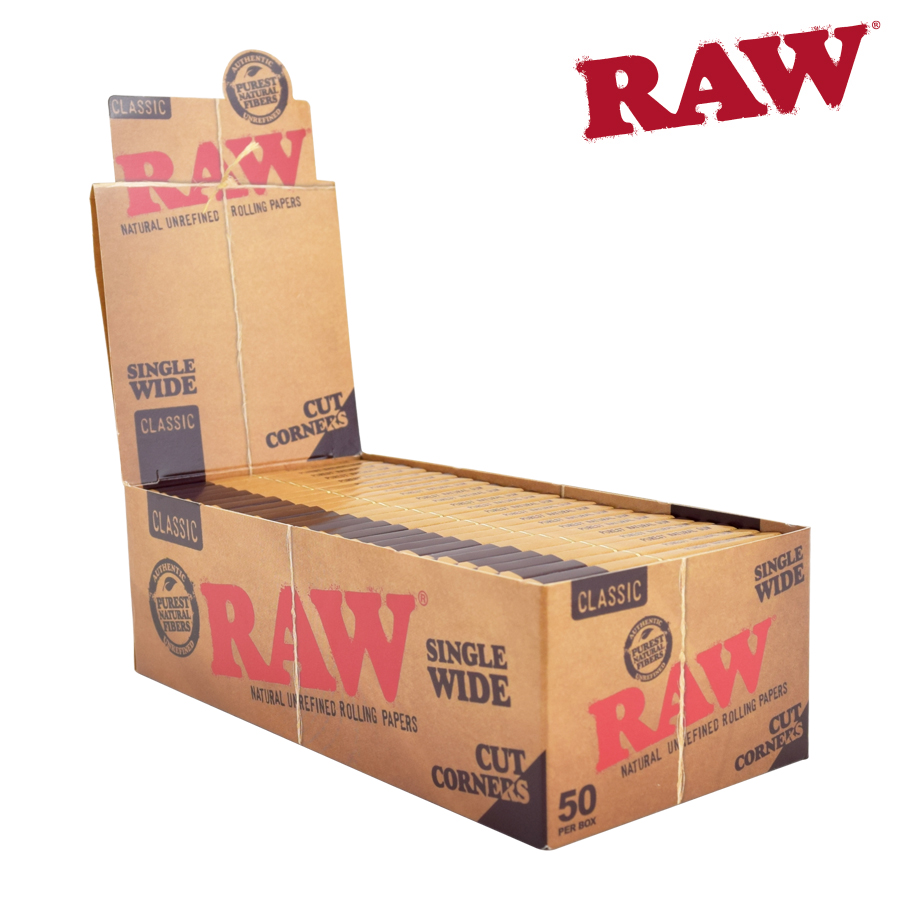 Classic Single Wide Cutcorners Rolling Papers