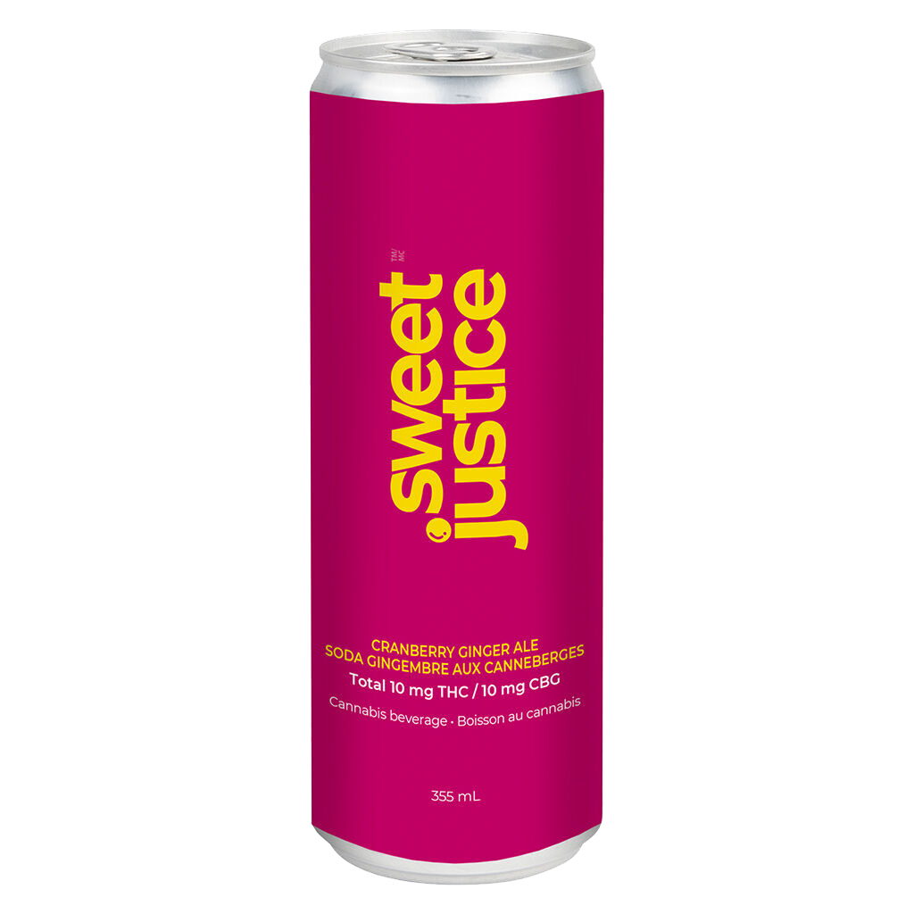 Cranberry Ginger Ale 10 THC + 10 CBG
