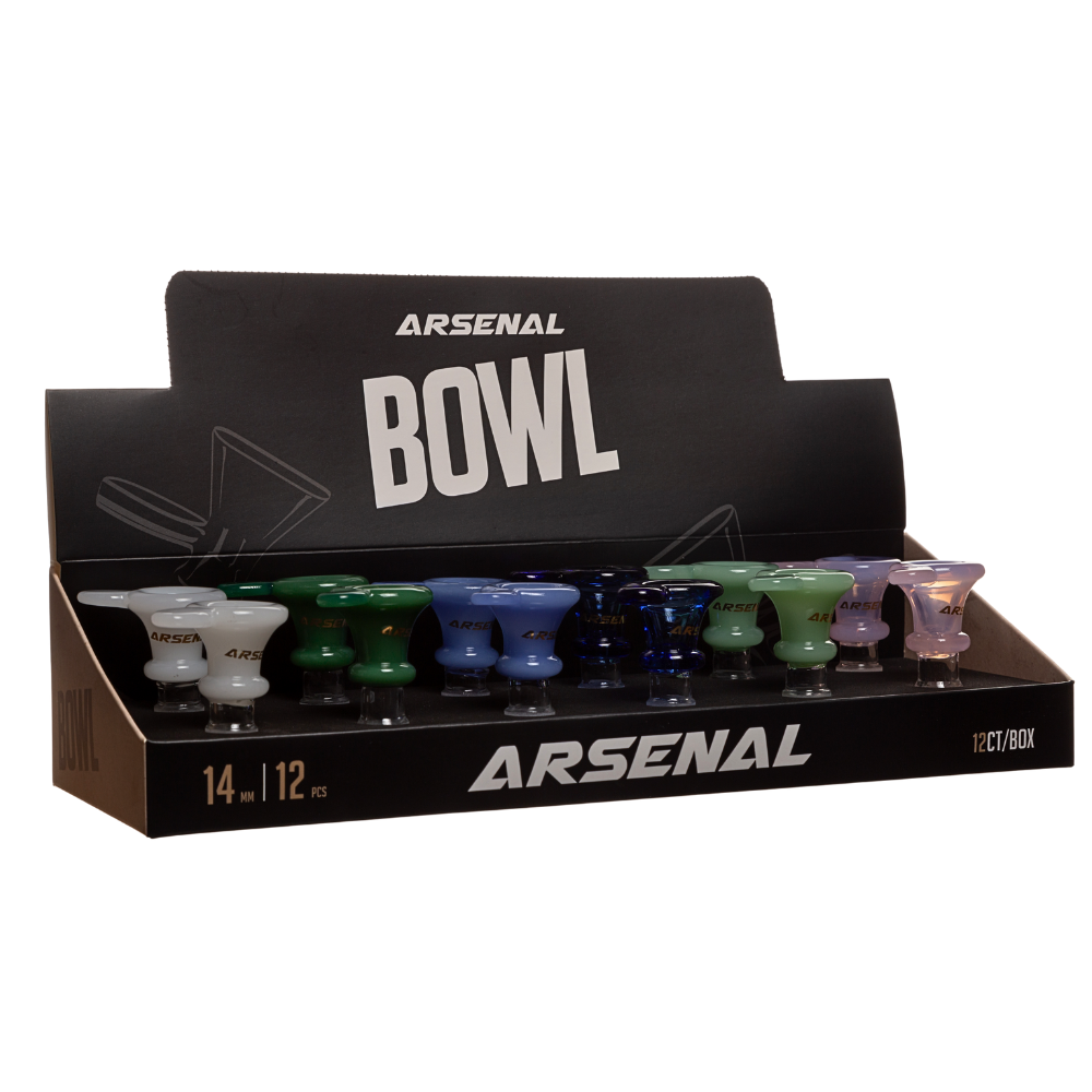 Arsenal 14mm Tube Glass Bowl 2