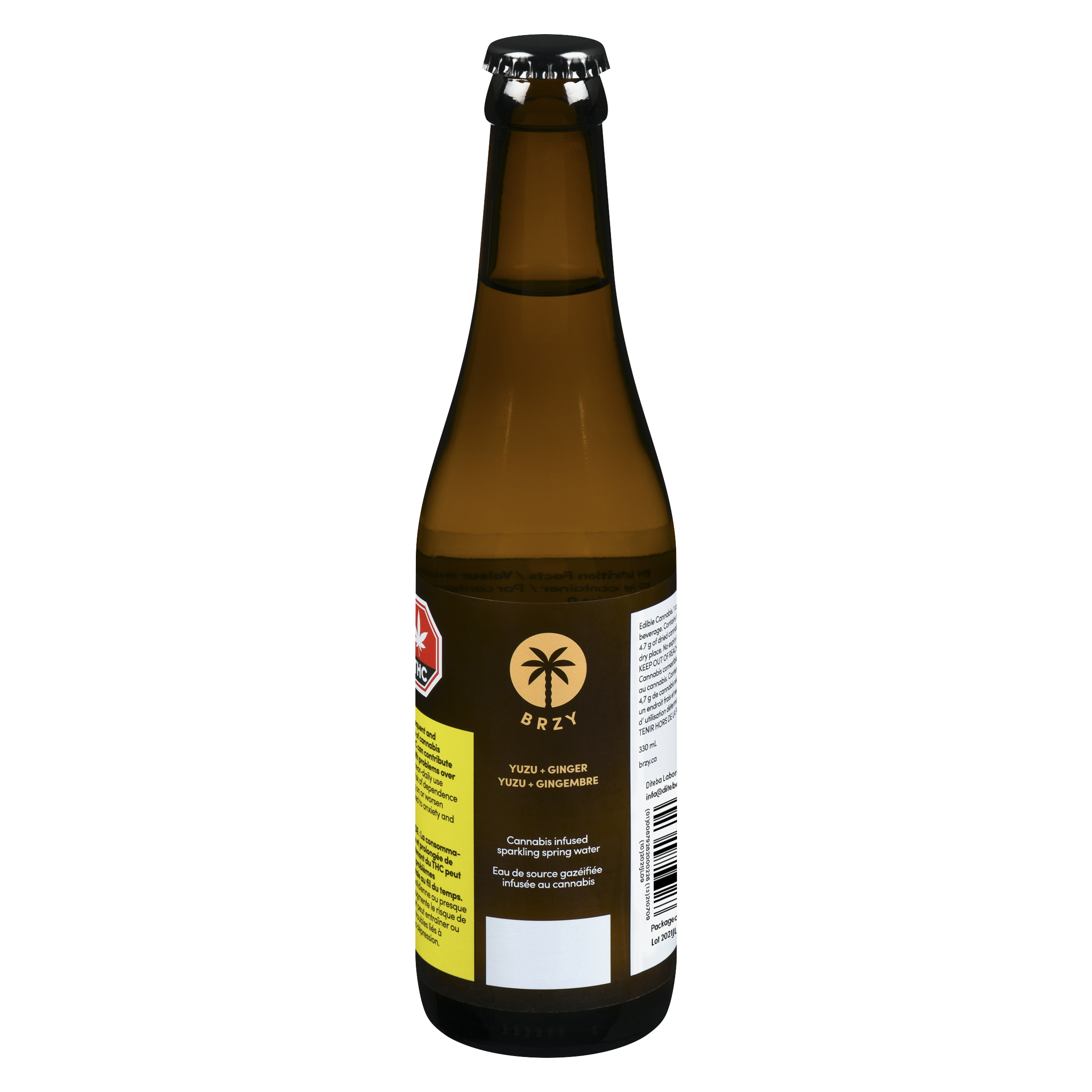 Yuzu + Ginger Sparkling Spring Water